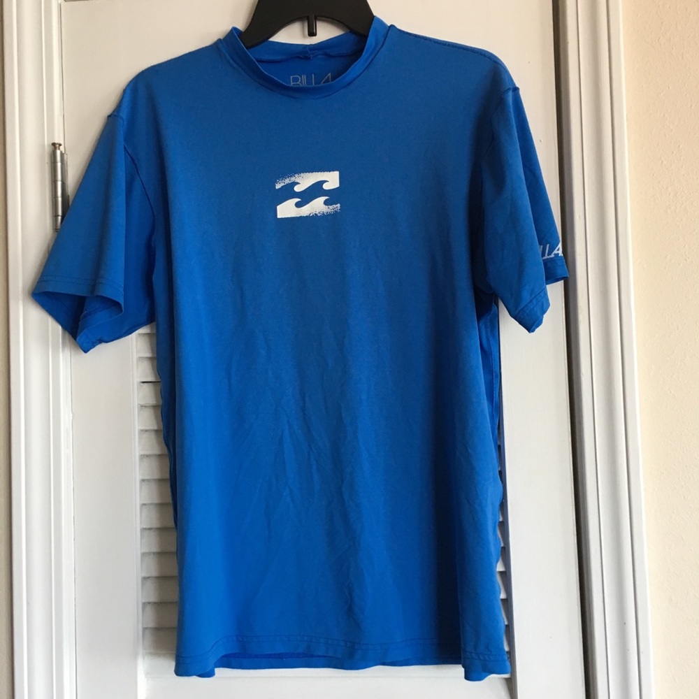 Billabong Mens  Blue Sun Production T- Shirt SZ L